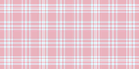 Delicate pink and white plaid pattern.  Perfect for backgrounds, textiles, or website design.  Subtle texture evokes feelings of calmness and femininity.