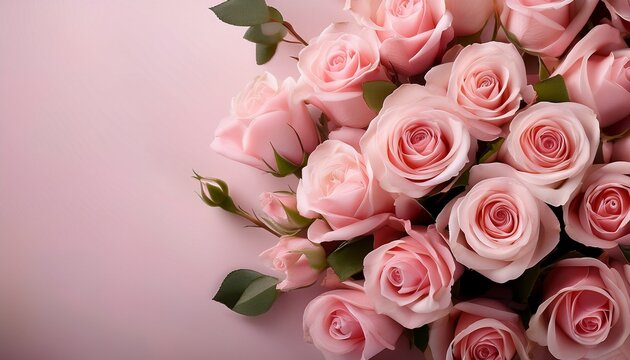 grusskarte rosa rosenstrauss blumenstrauss karte zum geburtstag muttertag oder hochzeit