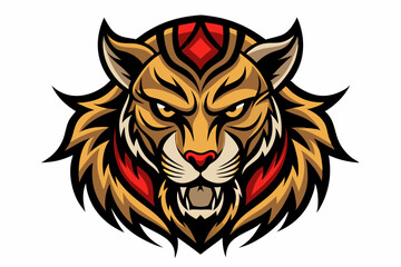 Stylized black tribal tattoo design featuring sharp curves, pointed edges, and an abstract flame-like form. 