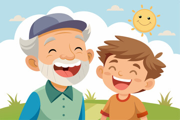 Obraz premium Perfect for themes of family, sports, mentoring, and positive relationships.