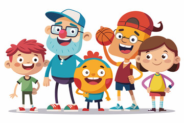 Perfect for themes of family, sports, mentoring, and positive relationships.