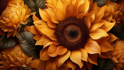 sunflower background