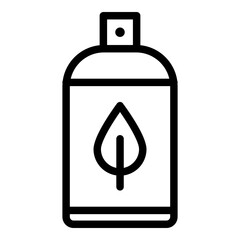 Air freshener icon. Vector line icon