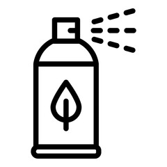 Air freshener icon. Vector line icon