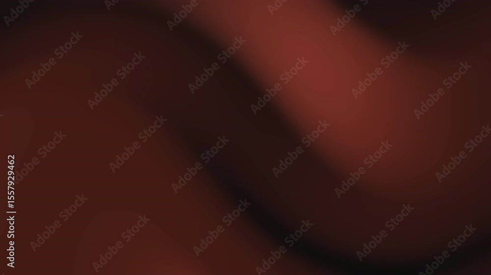 Poster Red abstract background with soft light waves, a dynamic design of fire and smoke texture