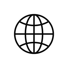 Web icon symbol for apps and websites. go to web sign and symbol. web click icon. Global search icon