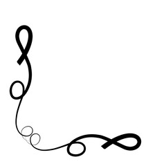 Fototapeta premium Art deco floral corners and border embellishment. Vector corner frames and vintage decoration. Flourish borders with flower pattern and ornament, filigree frames and dividers.