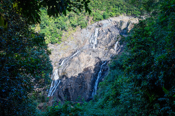 Located in Barron Gorge National Park near the rainforest village of Kuranda, this mammoth waterfall flows down rocky ledges for 250m
