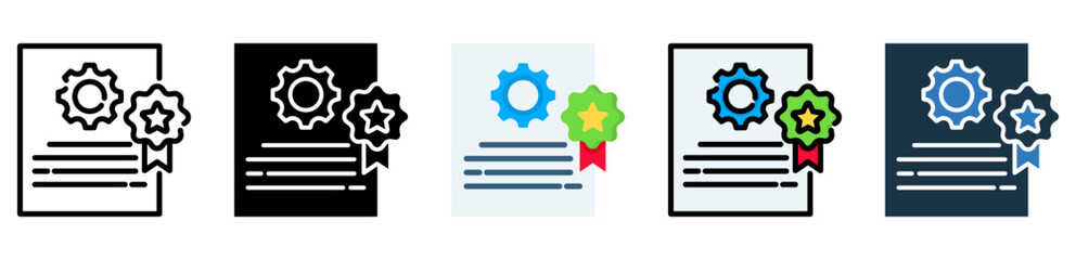 Charter icon multiple style 