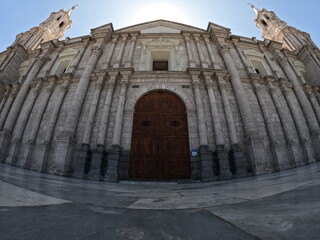 entrance to the cathedral