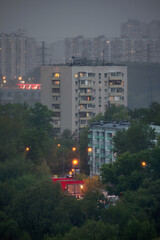 Cheap standard residential buildings in Eastern Europe