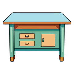 A kitchen-island-table combines prep space and dining in one, offering extra storage, seating, and a central spot for cooking, eating, or gathering in your kitchen.
