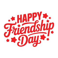 Joyful friendship day celebration with diverse colorful elements