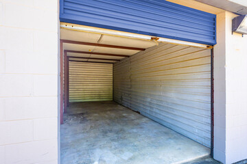 Empty storage unit for storing property