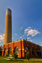 10 Aug 2024 - University of Guelph, ON, Canada. The main power generation facility for the University.