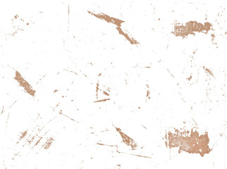 Grunge Scratched Texture on White Background