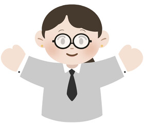 Hand Puppet Set Drawing Illustration 9