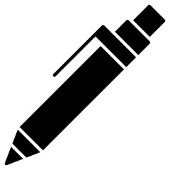 pen, ballpoint, write, stationery icon