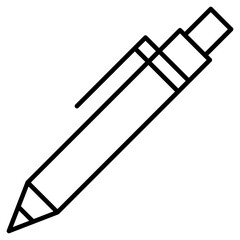 pen, ballpoint, write, stationery icon