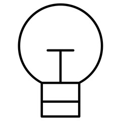 lightbulb, light, lamp, bulb, idea icon