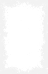 Snowflakes frame, snowfall border, winter background, Christmas template.