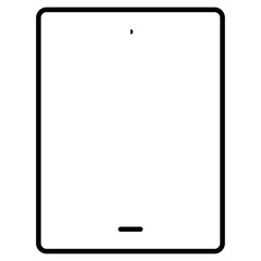 tablet, tab, gadget, device, screen icon