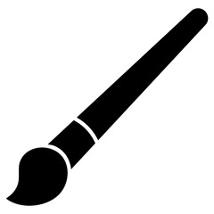 paintbrush, brush, paint, drawing tool icon