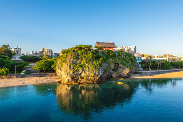 Naminoue Shrine, a Shinto shrine located at Naha city in Okinawa, Japan
