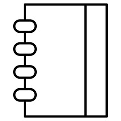 notebook, book, journal, notes icon