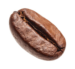 coffee bean isolated on transparent background