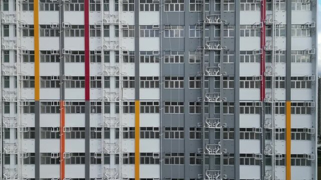 Choi Hing Light Public Housing Estate Urban View Hong Kong June 22 2025