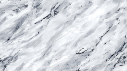 Clean white marble texture with subtle gray veining, perfect for backgrounds or design elements. smooth surface and natural patterns create elegant and timeless look