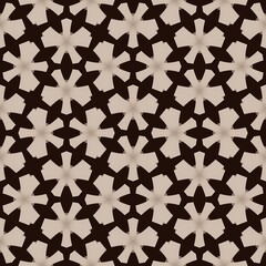 Seamless geometric star pattern design background wallpaper texture decoration art