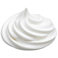  Creamy Whipped Cream Texture Dessert Food rich cook sweet white dairy isolated on transparent or white background, png