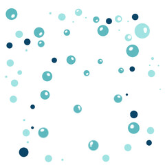 Bubble Water Vector Splash Art 