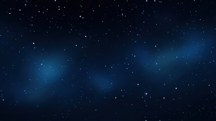 Starry Night Sky With Glowing Stars And Cosmic Nebula In Deep Space Dark Blue Celestial Background For Astronomy Themes Decor Backdrops