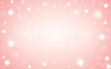 Soft Pink Bokeh Background. Romantic dreamy light texture in pastel rose tone, Background decoration