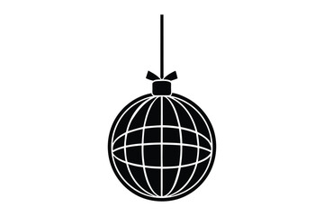 Merry Christmas Ball Ornaments Decoration Design