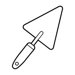 trowel vector icon