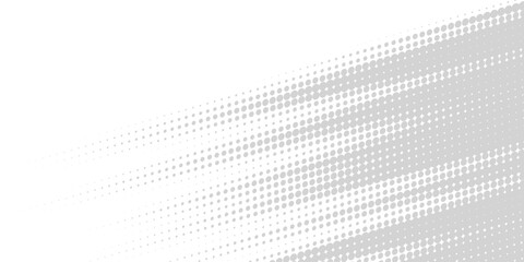 Halftone dots white color pattern gradient grunge texture background. Dot pop art comic sport style vector illustration. modern background