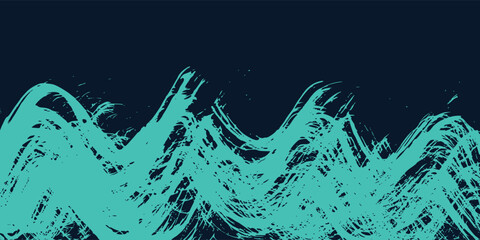 Minimal Abstract turquoise Grunge Scratch Background Template.