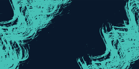 Minimal Abstract turquoise Grunge Scratch Background Template.