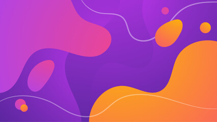 Abstract orange and blue design suitable for web backgrounds, posters, and marketing materials. Geometric shapes create a modern and dynamic look.