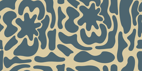 Organic pattern background, Turing texture design, Abstract, wavy lines pattern, Biomimicry seamless texture
Neural maze vector art