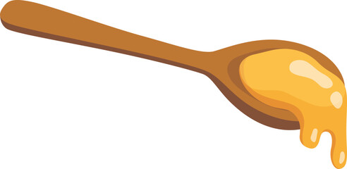 Honey Spoon Illustration   © pande/visulaco