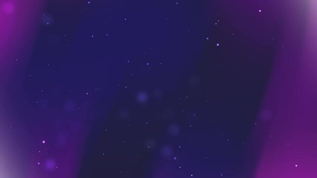 N&eacute;bula Abstrata em Tons de Roxo e Azul Escuro