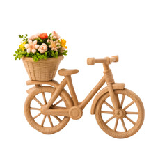 Fototapeta premium bicycle with flowers