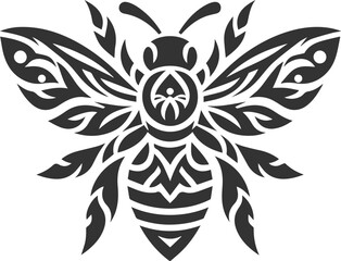 Vector of a insect silhouette black illustration drawing