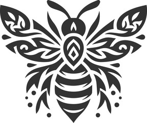 Vector of a insect silhouette black illustration drawing