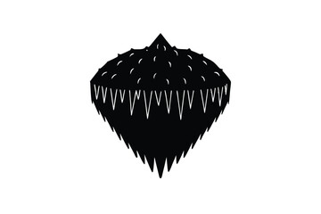 black and white fish